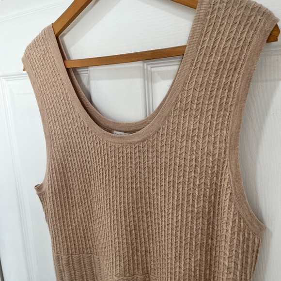 Rachel Zoe Beige Sleeveless Midi Dress - Picture 2 of 3